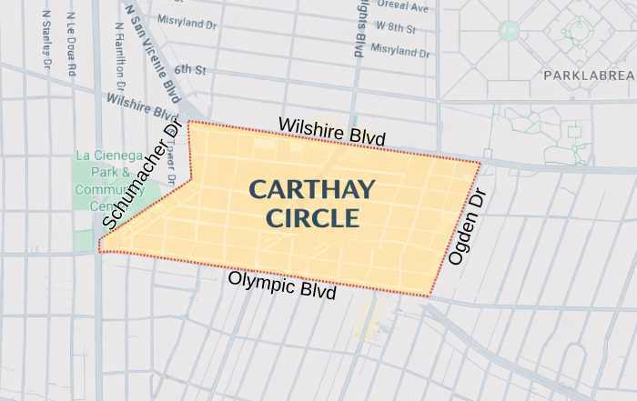 carthay circle realtor yild guven map